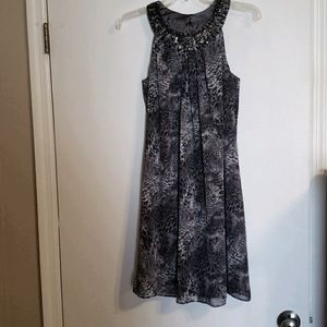 WHBM Snake Skin Print Dress